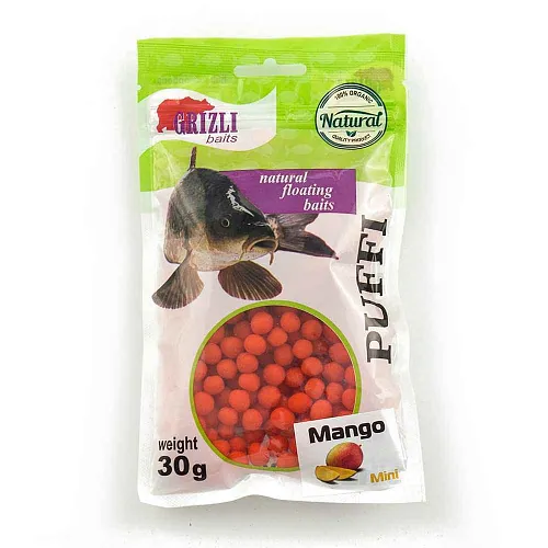 Воздушное пенотесто PUFFI Grizzly baits (Манго)