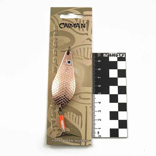 Блесна колеблющаяся Caiman Atom 20гр 6,8см цвет CN02 (5шт в упак.)