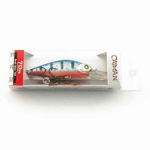 Воблер Caiman Troll dive 70F 8,5g 2,5м цвет СМ230