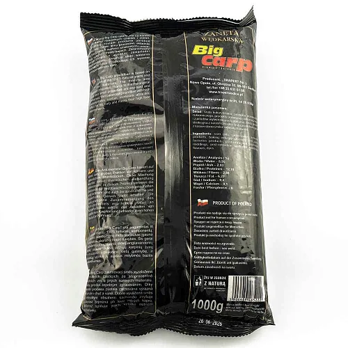 Прикормка Traper 1кг Big Carp Wanilia Ваниль