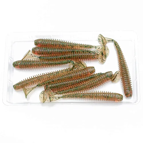 Виброхвост FISHER BAITS Effect Rock 73мм цвет 02 (уп. 10шт)