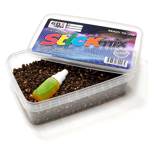 Пеллетс для стиков GBS Stick Mix + fluoro gel (500 гр, 2 мм, банка)
