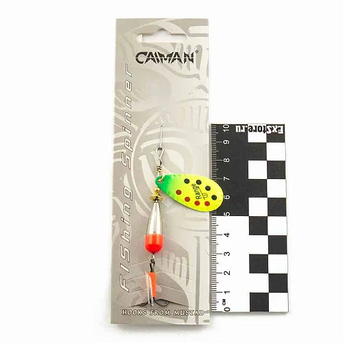 Блесна вращающаяся Caiman Range 13гр #3 цвет CA83 (5шт в упак.)