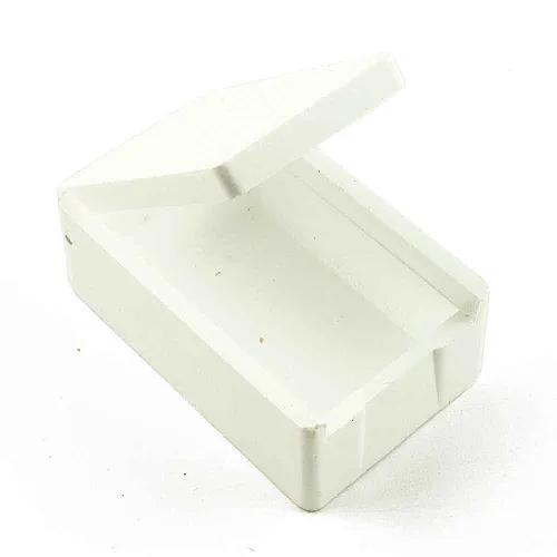 Мотыльница большая белая 97х62х36мм (упак 25 шт.) (РБ)