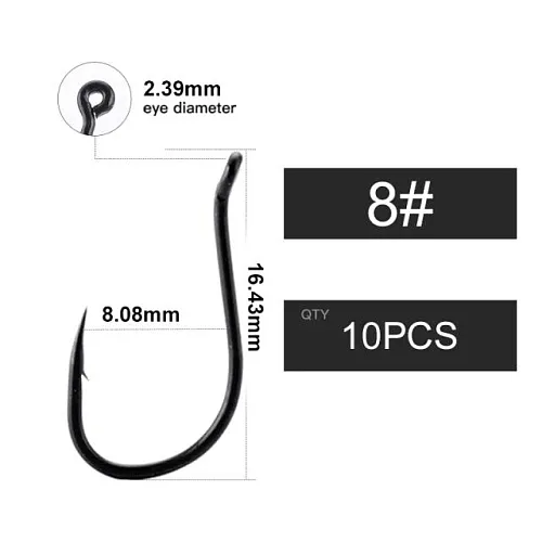 Крючок Carpking Wide gade №8 ( уп. 10шт.)