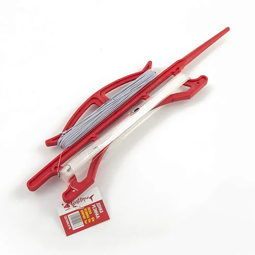 Донка-резинка, леска 60м, резинка 15м, крючки 5шт РБ