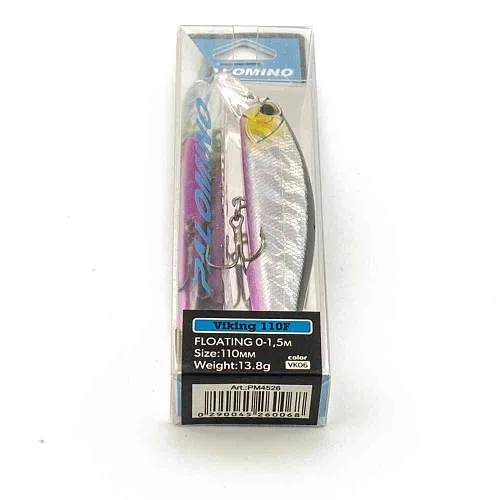 Воблер Palomino Viking 110F 13,8гр 0-1,5м цвет 6