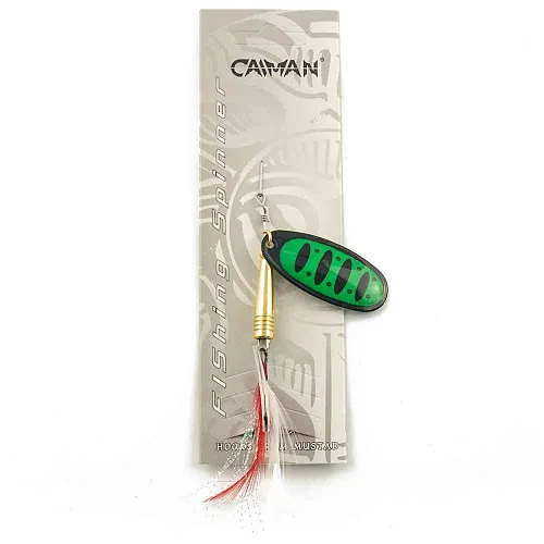 Блесна вращающаяся Caiman Pike killer classic 12гр #5 цвет CA14 (5шт в упак.)