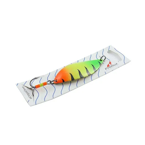 Блесна колеблющаяся Profilux Карась Мультиколор 18гр цв. 10 Регги горизонтальная (5 шт в упак.)