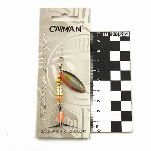 Блесна вращающаяся Caiman Longy classic 6гр #1 цвет CA10 (5шт в упак.)