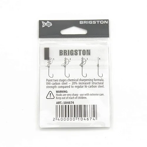 Крючок Brigston AJi Douski BN № 8 ( уп. 8 шт.)