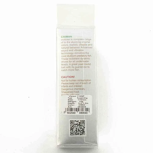 Воблер Caiman Vision 110SP 14g 0,8-1.2м цвет СМ84