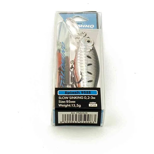 Воблер Palomino Splash 95SS 13,5гр 0,2-3м цвет 8