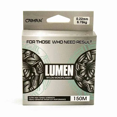 Леска Caiman Lumen 150м 0,22 мм прозрачная