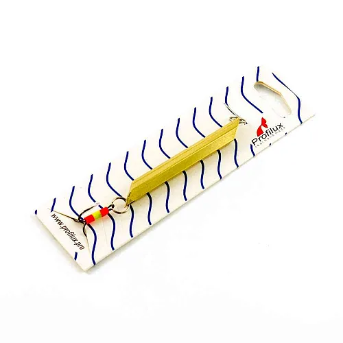 Блесна Profilux шестигранка Ш2 7см 25гр цвет 02 латунь