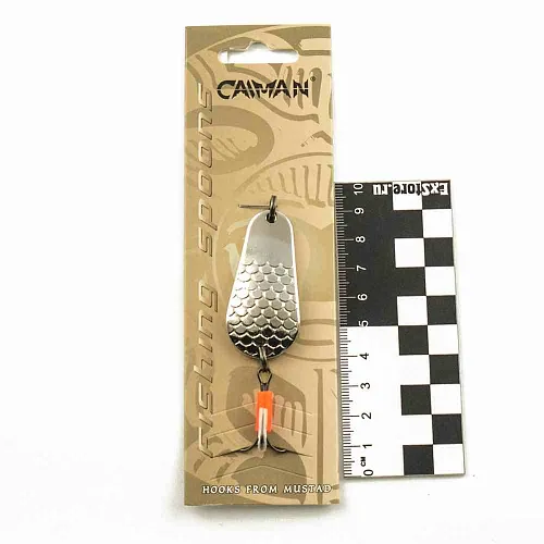 Блесна колеблющаяся Caiman Satir 21гр 5см цвет CN01 (5шт в упак.)