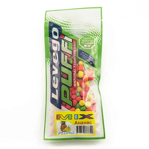 Воздушное пенотесто PUFFI Levego (Ананас) МИКС FLUORO (Венгерская технология)