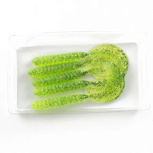 Виброхвост FISHER BAITS Twister 78мм цвет 08 (уп. 5шт)