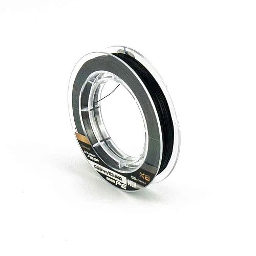 Шнур Caiman Shock Leader Carp восьмижильный (Black) 140 м 0,28 