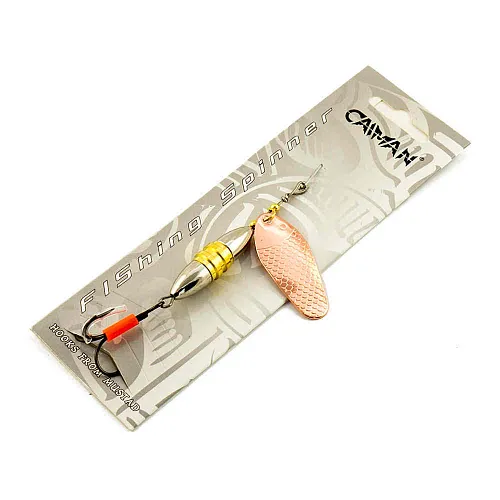 Блесна вращающаяся Caiman Wing standart 18гр #4 цвет CA01 (5шт в упак.)
