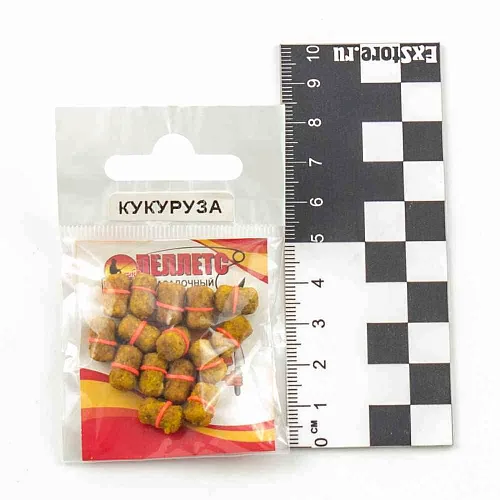 Пеллетс насадочный "Мечта рыболова" Кукуруза (20шт в упак)