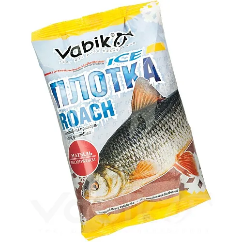 Прикормка Vabik Ice Плотва мотыль 750 гр (уп. 10 штук)