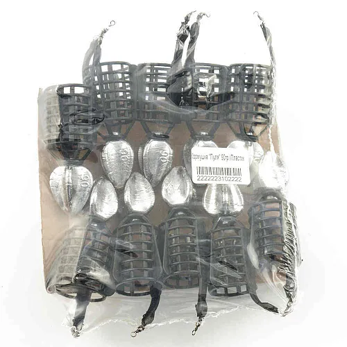 Кормушка IVVA "Пуля" Пластик 90 гр (10шт. в упак.)