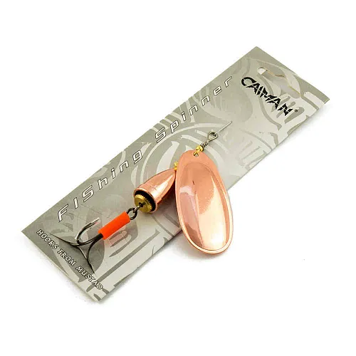 Блесна вращающаяся Caiman Super Vibbra 18гр #6 цвет CA01 (5шт в упак.)