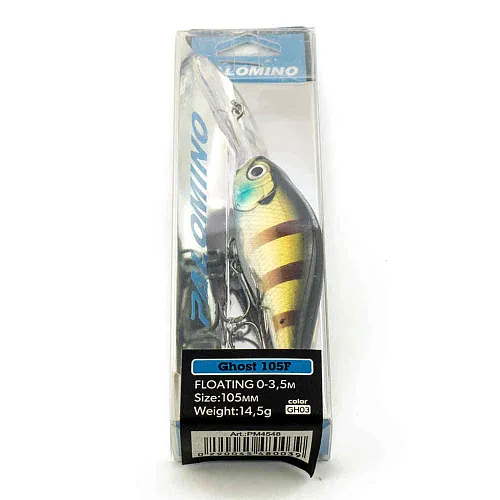 Воблер Palomino Ghost 105F 14,5гр 0-3,5м цвет 3