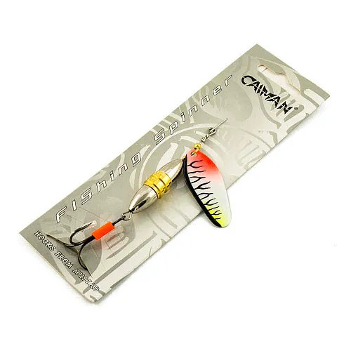 Блесна вращающаяся Caiman Wing standart 18гр #4 цвет CA60 (5шт в упак.)