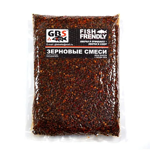 Зерновая смесь GBS Baits №3 2кг Конопля чили 