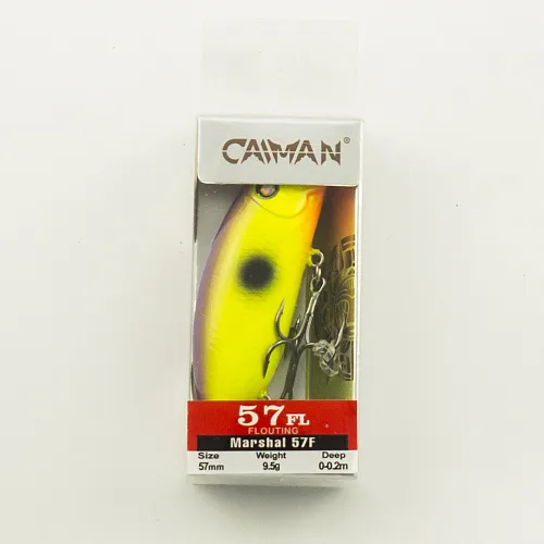 Воблер Caiman Marshal 57F 9g 0-0,2м цвет СМ100