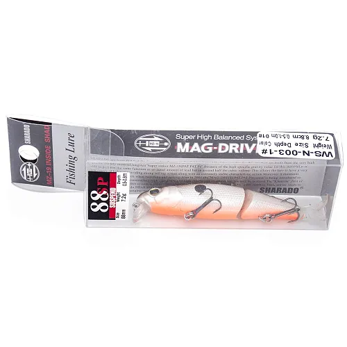 Воблер Sharado WS-N-003-1 88mm 7,2g color 01