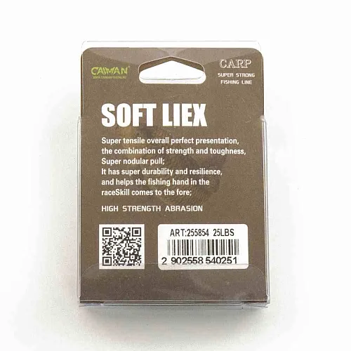 Поводочный материал без оплетки Caiman Soft Flex Dark Green 10m 25lbs 255854