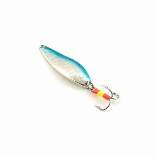 Блесна зимняя Profilux Малек Б 8гр цв. 08 серебро-голубой чешуя