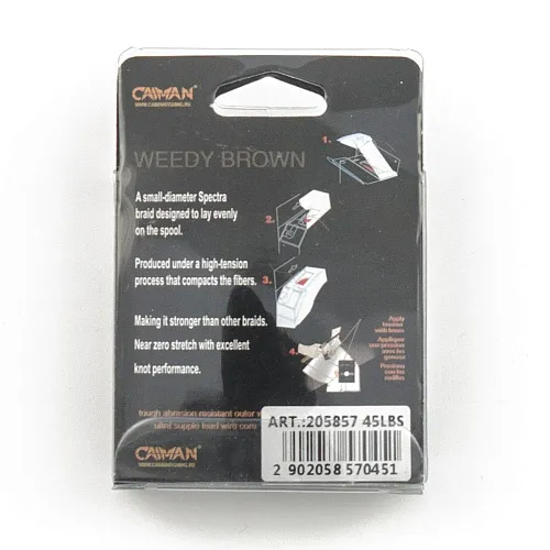 Лидкор Caiman Lead Core 7m 45lbs Weedy Brown 205857