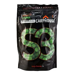 Бойлы Carp House вареные S3 Горох зеленый 1кг