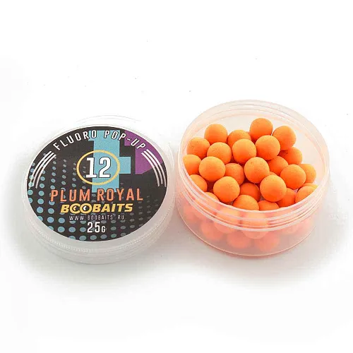 Бойлы Pop up BOO Baits 12мм Слива 25гр банка