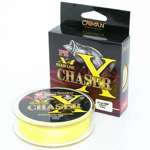 Шнур Caiman Chaser 135м 0,10мм желтый 