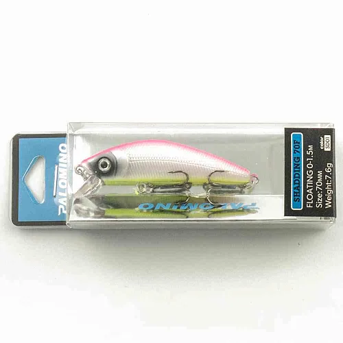 Воблер Palomino Shadding 70F 7,6гр 0-1,5м цвет 1