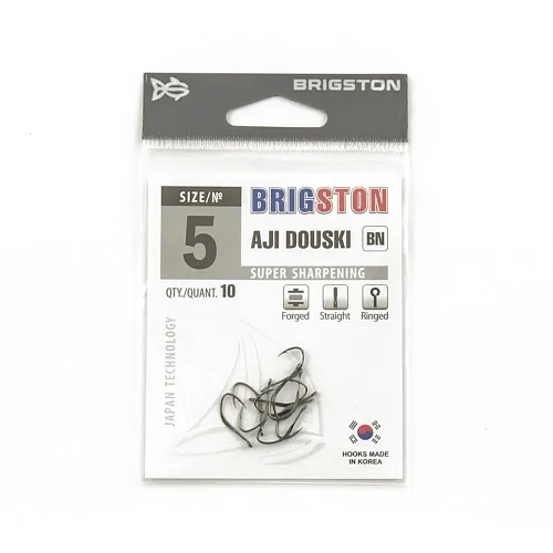 Крючок Brigston AJi Douski BN № 5 ( уп. 10 шт.)