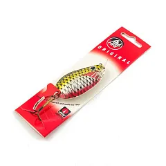 Блесна колеблющаяся HRT(Польша) Kalewa Натуралка желтая 28гр