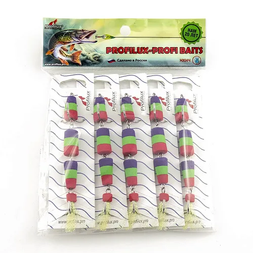 Мандула Profilux "Classic" 3Х цв 08 фиолетовый-зеленый-красный