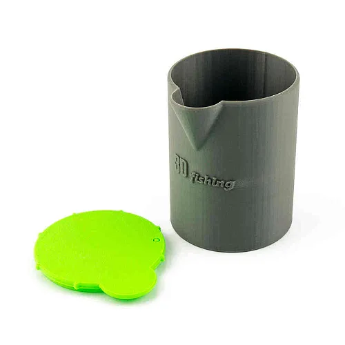 Стаканчик для нарезки живого компонента с магнитом (червь, опарышь,мотыль)