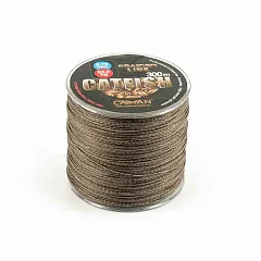 Шнур Caiman Catfish 300м 0,7мм 65кг коричневый