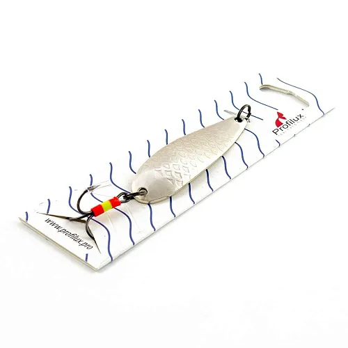 Блесна колеблющаяся Profilux Орка Б 11гр цв. 04 серебро чешуя (5 шт в упак.)