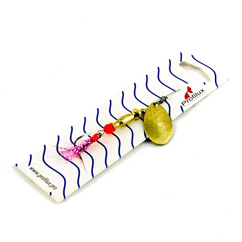 Блесна вращающаяся Profilux Щучья 7гр цв. 05 латунь чешуя (5 шт в упак.)