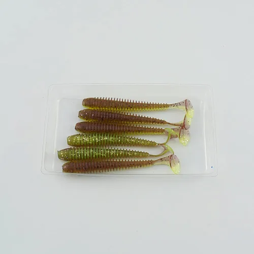 Виброхвост FISHER BAITS Effect Rock 80мм цвет 15 (уп. 6шт)