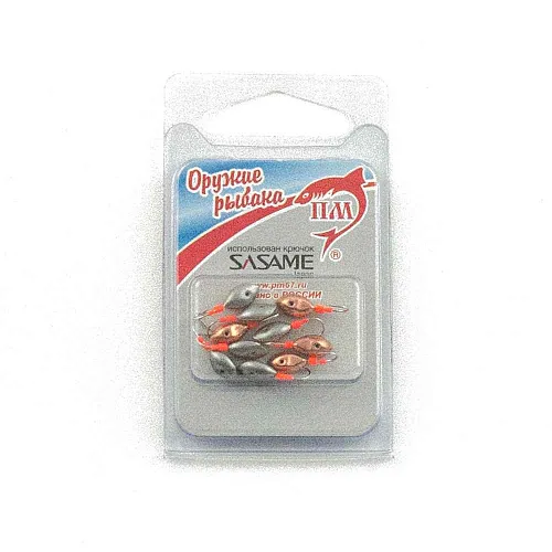 Мормышка Пирс мастер "Зубок" 0.5г крючок Sasame 101-М МП