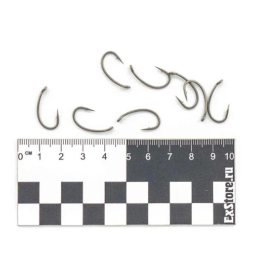 Крючки Caiman Curve Shank Carp Teflon №6 12400